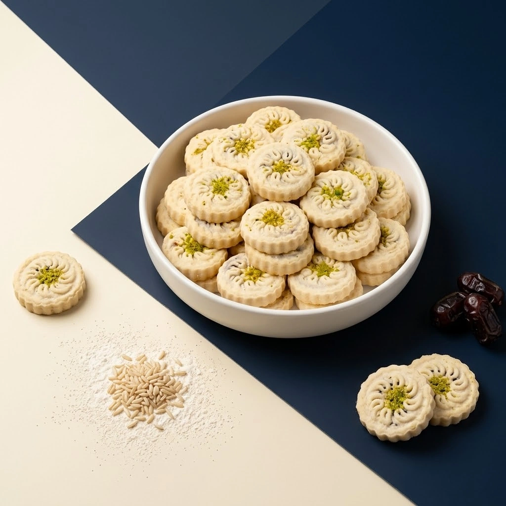 کلمپه برنجی کرمان سوغات